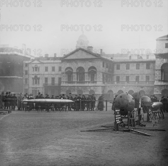 Magic lantern slide  WW1