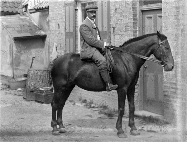 Magic lantern slide Glass negative