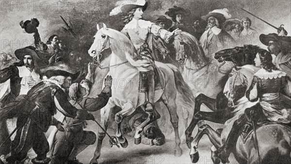 The Duc d'Enghien at the Battle of Rocroi