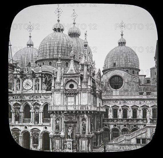 Magic lantern slide circa 1900