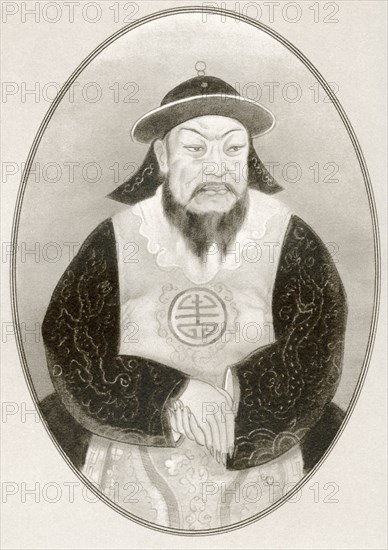 Kublai Khan.  Fifth Khagan