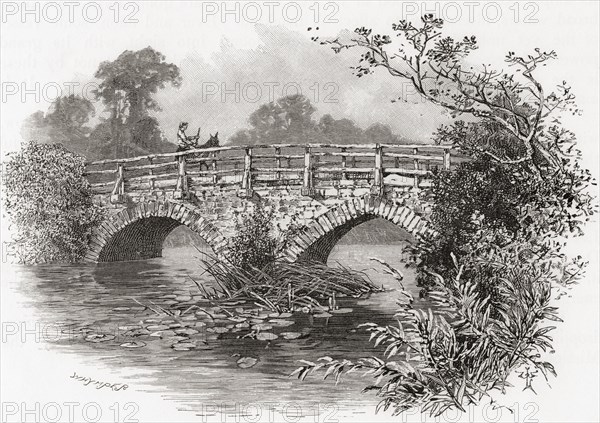 Old bridge over the River Cherwell