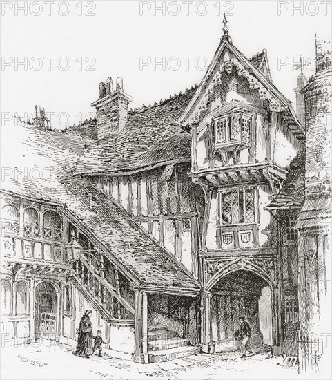 The Lord Leycester Hospital aka the Lord Leycester