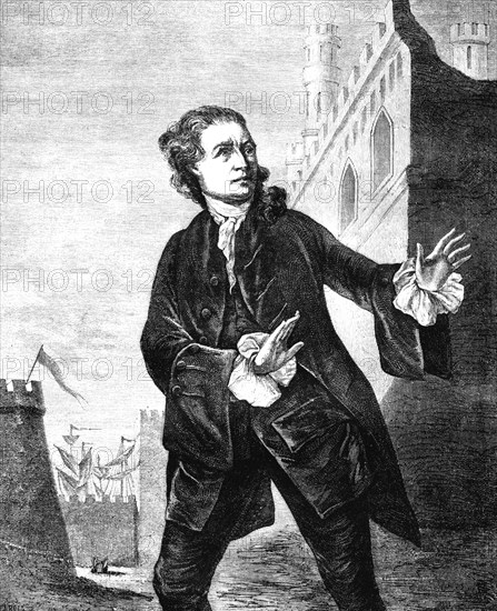 David garrick as hamlet