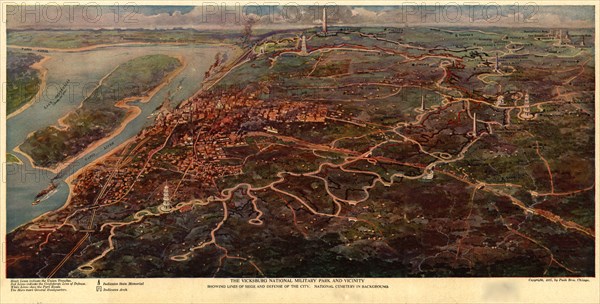 Vicksburg National Park & Battlefield 1925