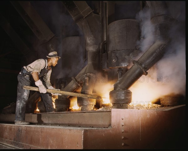 African American Steel Worker