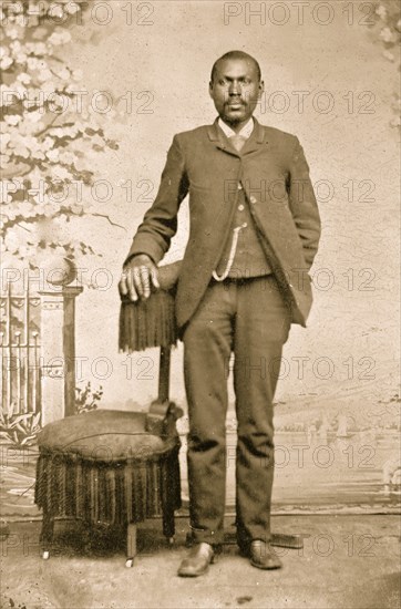 Portrait of an African American man standing