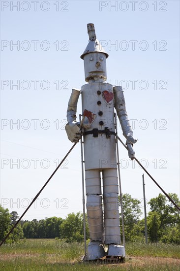 Tin Man Sculpture