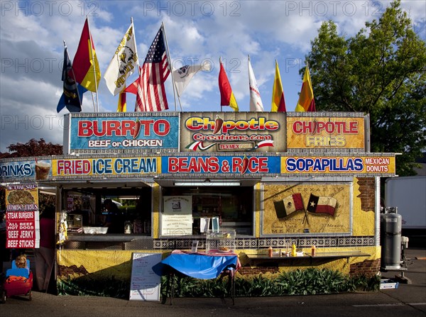 Restaurant at the Panoply Arts Festival in Huntsville, Alabama