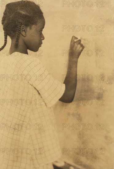 A Pupil in Pleasant Green School - Pocahontas Co.