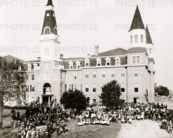 Main building of Claflin University, Orangeburg, S.C.