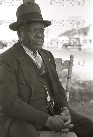 African American Proprietor of restaurant, Shellpile, New Jersey