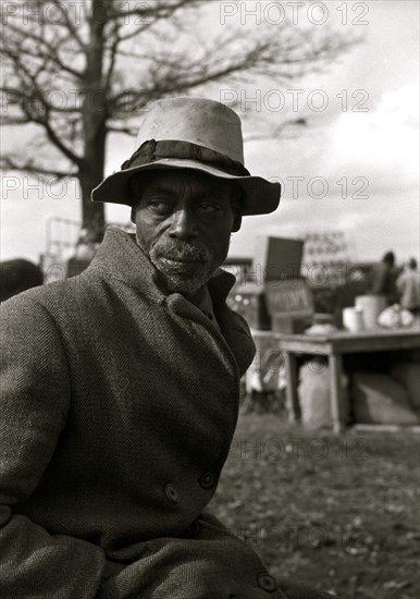 African American Evicted sharecropper, New Madrid County, Missouri