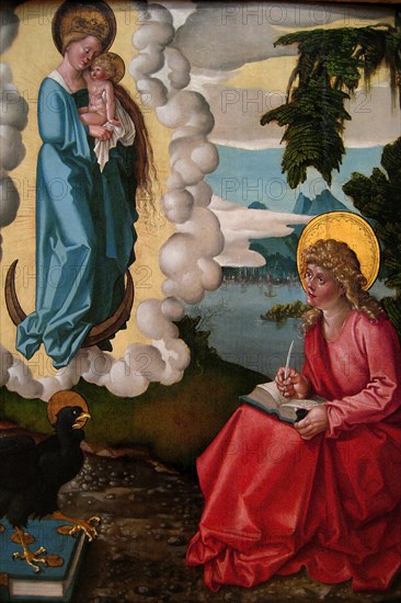 Saint John on Patmos, ca. 1511