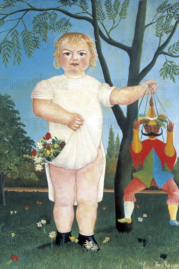 Child with Puppet