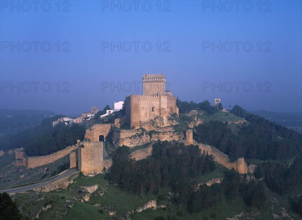 Spain. Castile-La Mancha. Castle of Alarcon. 8th century..