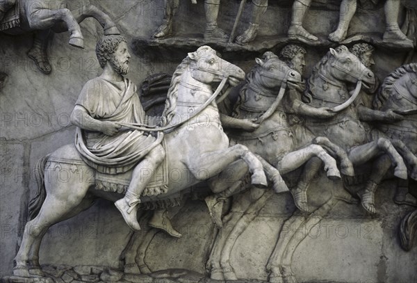 Base of the Column of emperor Antoninus Pius.