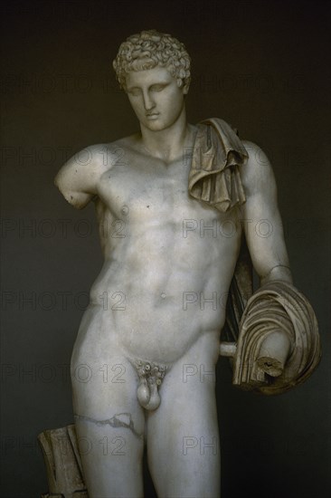 Hermes of the Museo Pio-Clementino or Belvedere Antinous.