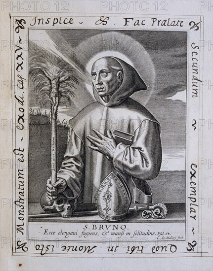 Saint Bruno of Cologne.