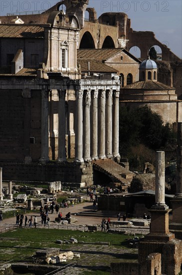 Temple of Antoninus and Faustina.