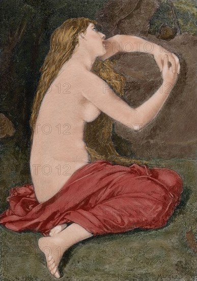 Repentant Mary Magdalene.