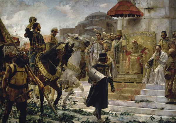 Entrance of Roger de Flor in Constantinople.