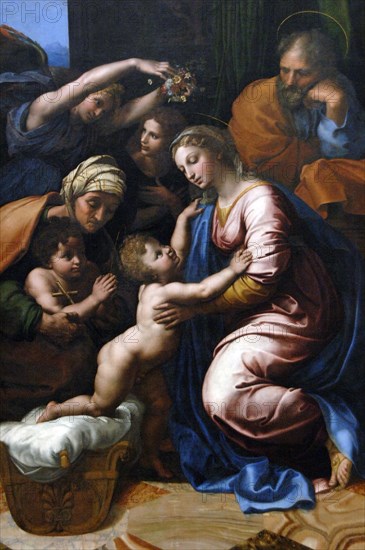 The Holy Family.