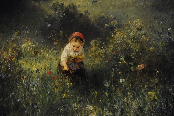 Girl in a Field.