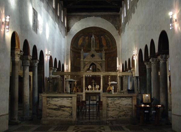 Basilica of Saint Mary in Cosmedin.