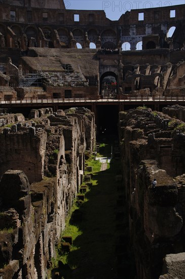 Flavian Amphitheatre or Coliseum.