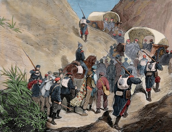 Prisoners arrested in La Seu d'Urgell.