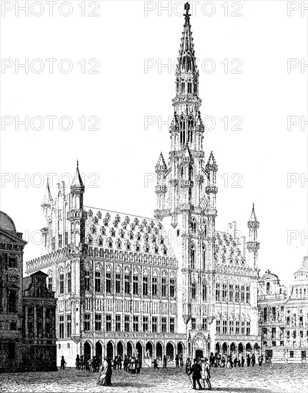 the townhall of Bruxelles