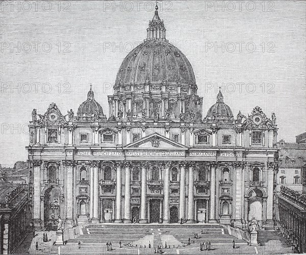 The Papal Basilica of St. Peter in the Vatican