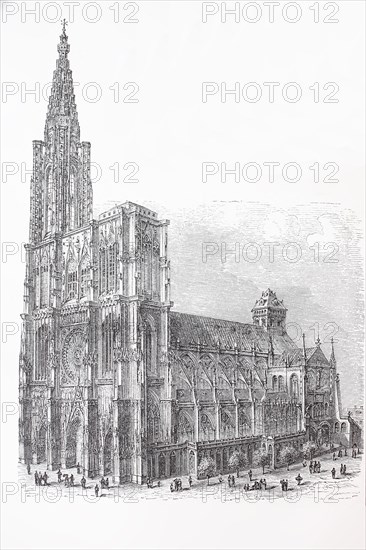 Strasbourg Cathedral or the Cathedral of Our Lady of Strasbourg