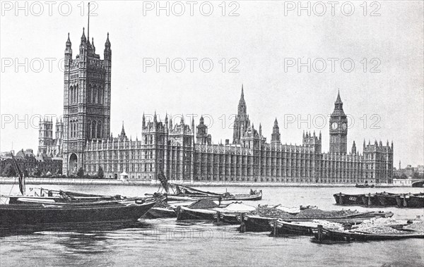 The Houses of Parliament in London