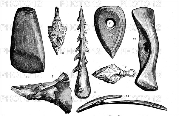 Tools from the Neolithic period - Photo12-Universal Images Group ...