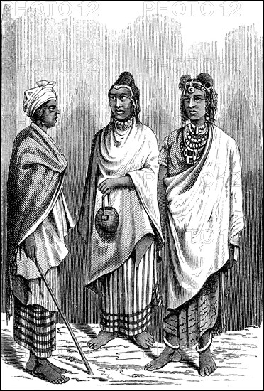 Women from the area Senegambia