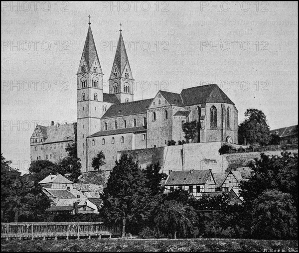 Castle and its church of Quedlinburg