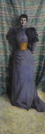 Wladyslaw Podkowinski, Portrait of Teresa Jasienska, born Labedzka, 1893