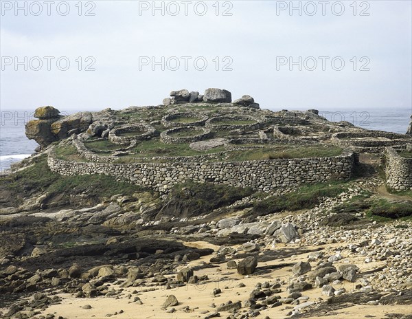 Iron Age Settlement, 1st century BC-1st century AD, Castro of Baroña,