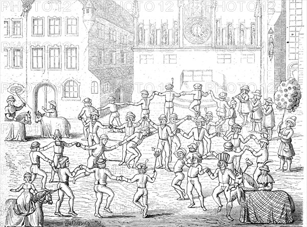 The butcher's dance from 1449