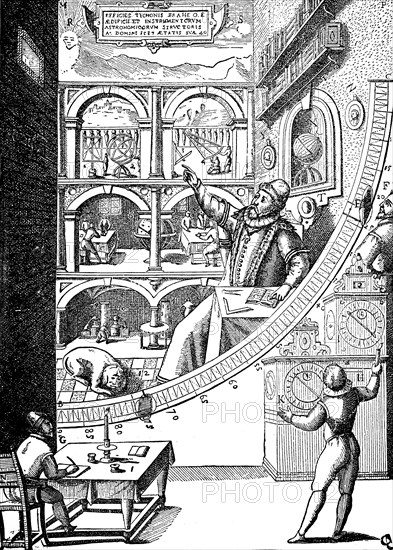 he Augsburg Quadrant by Tycho Brahe