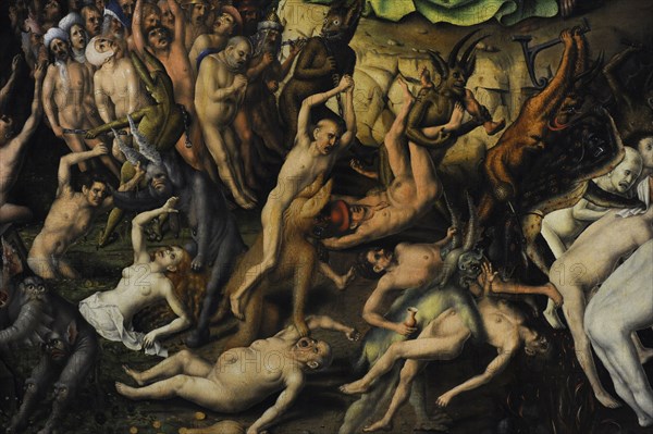 The Last Judgement, ca.1435, by Stefan Lochner