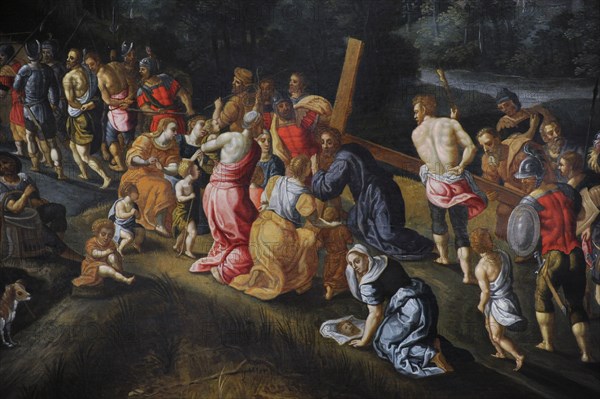 The Bearing of the Cross, ca.1575-1589, by Gillis Mostaert