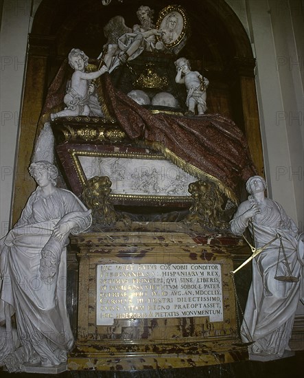 Sepulcher of Ferdinand VI of Spain.