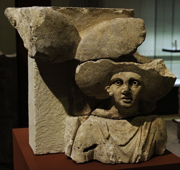 Fragment of a matron relief.