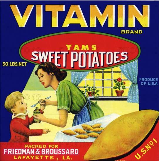 Sweet Potato Label