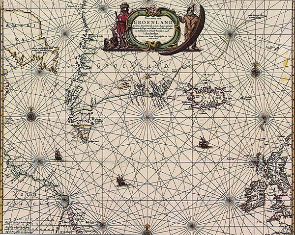 Map of Greenland 1666