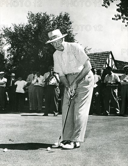 Eisenhower at golf