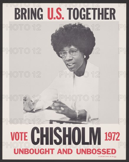 Shirley Chisholm Campaign Poster